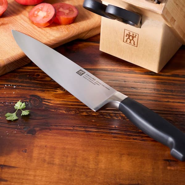 ZWILLING Four Star 7-pc stainless steel full tang Knife Block Set
