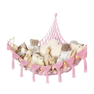 pink stuffed animal net