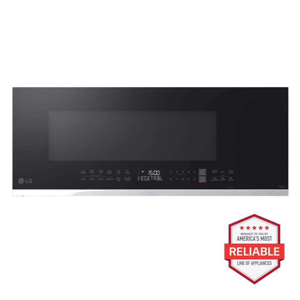 Stainless Steel Smart Over-the-Range Microwave with Sensor Cook