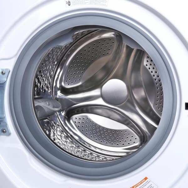 23.4 in. 2.7 cu. ft. White All in One Ventless and Washer Dryer Combo