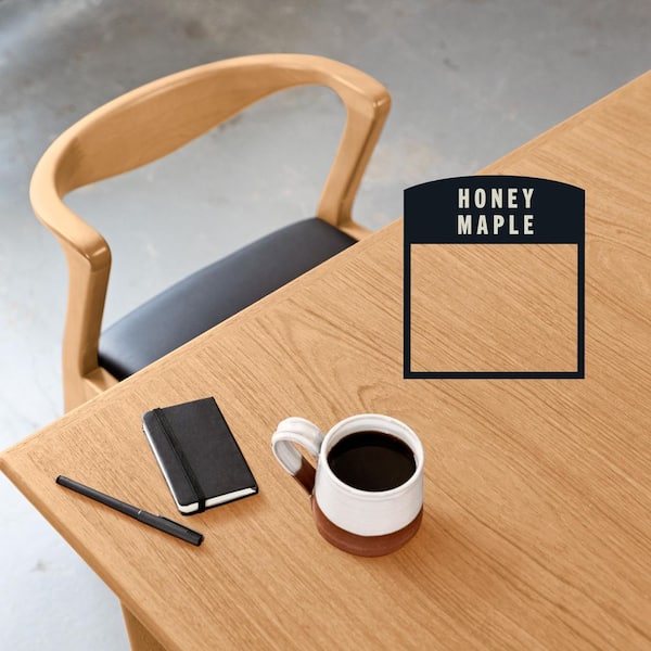 1 qt. Honey Maple Premium Fast Dry Interior Wood Stain (2-Pack)