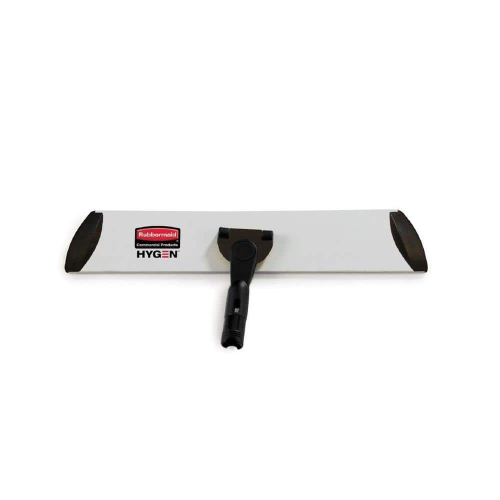 17" Black and Silver Lightweight Aluminum Flat Mop Frame