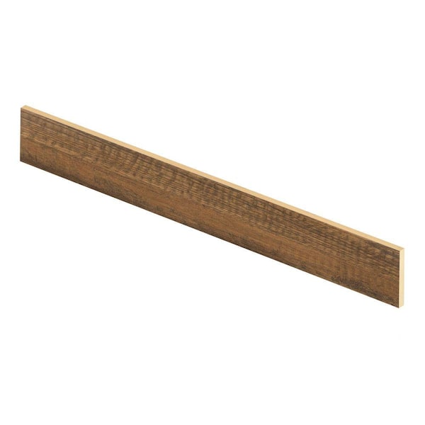 Cap A Tread Cross Sawn Chestnut 47 in. Length x 1/2 in. Deep x 7-3/8 in. Height Laminate Riser to be Used with Cap A Tread