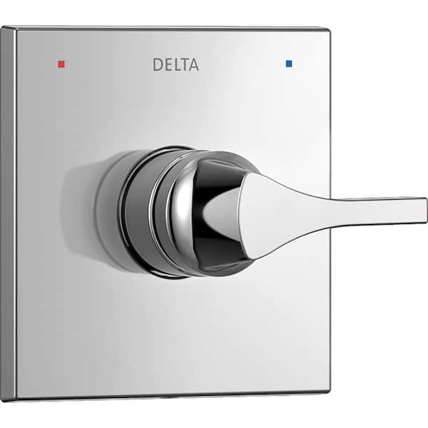 Delta Zura 1-Handle Valve Trim Kit in Chrome (Valve Not Included ...
