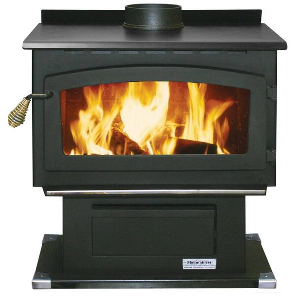 Vogelzang Mountaineer 2000 sq. ft. Wood-Burning Stove with Blower