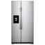 https://images.thdstatic.com/productImages/d493fbee-abd5-480a-bdc3-44ee7ce0c45b/svn/fingerprint-resistant-stainless-steel-whirlpool-side-by-side-refrigerators-wrs555sihz-64_65.jpg