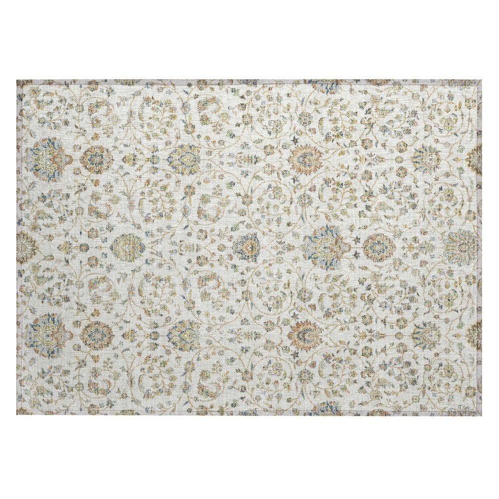 Chantille Machine Washable Indoor/Outdoor Abstract ACN2758 Ivory 2 ft. x 3 ft. Accent Rug price history on PriceWatchPro