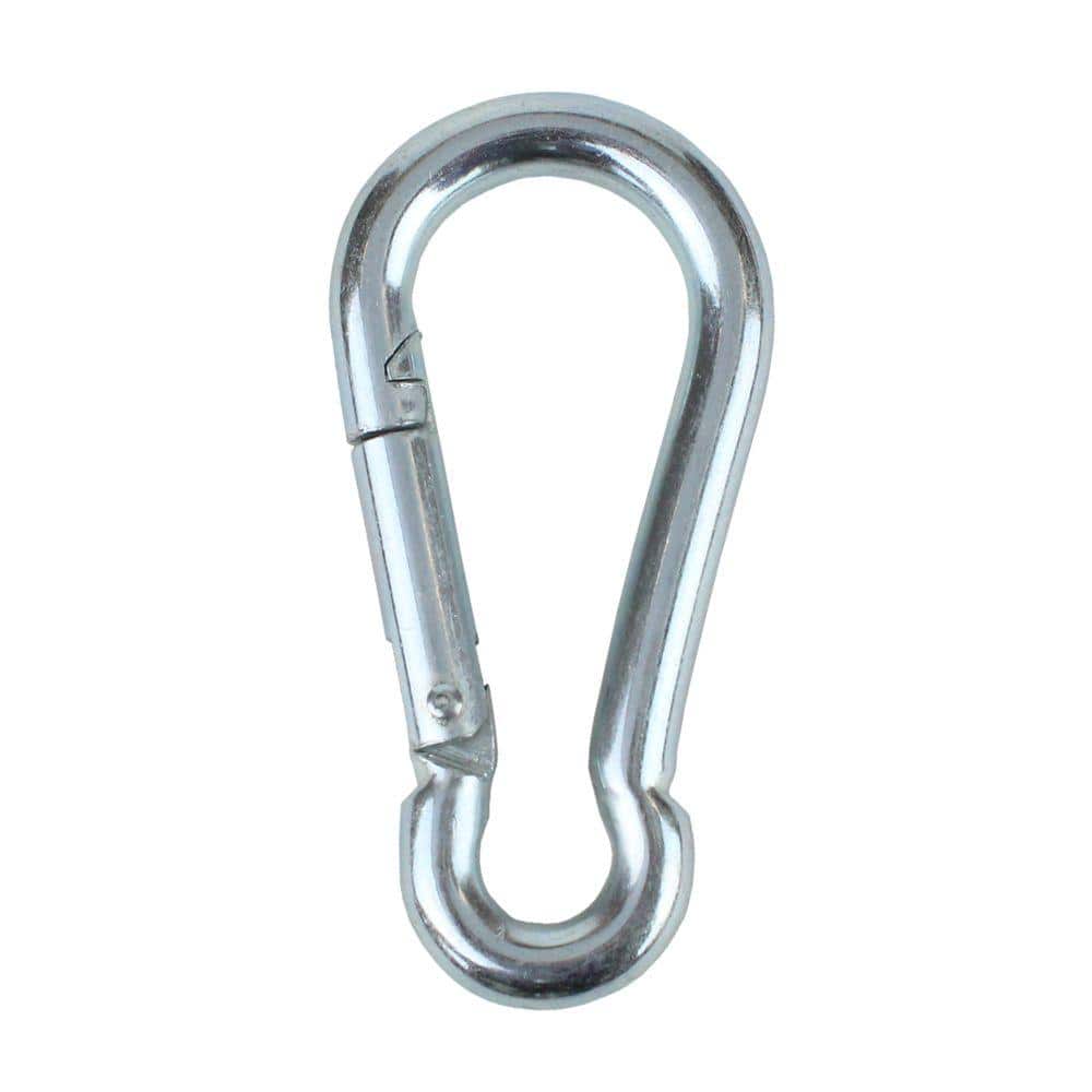 .375 in. x 3.5 in. Steel Silver Carabiners (100 Pack) price history on PriceWatchPro