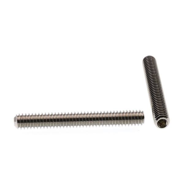 Grade 18-8 Stainless Steel Prime-Line 9183765 Socket Set Screws 1/4 in-20 X 1 in 10-Pack 