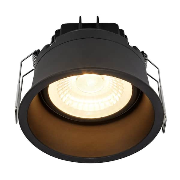 Maxxima 4 in. 5 CCT Adjustable LED Slim Regressed Eyeball Gimbal