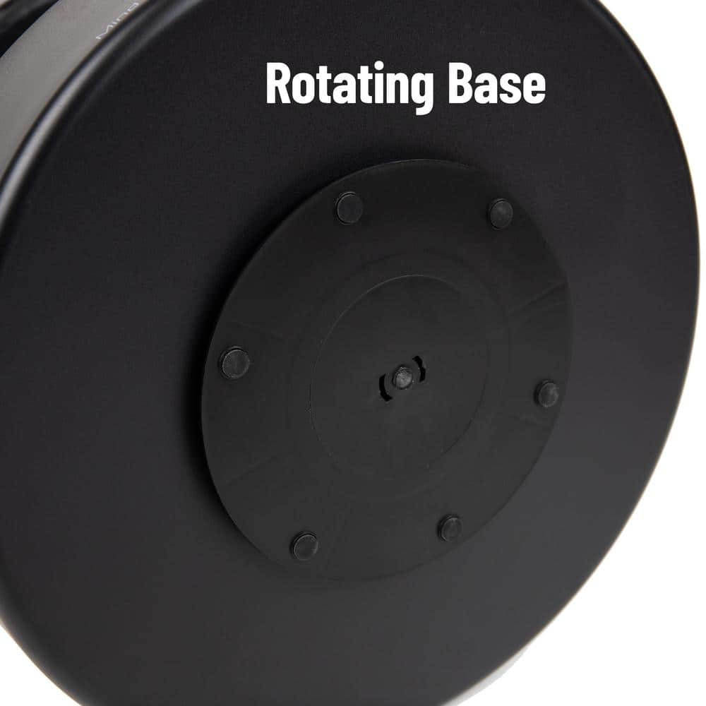 360-Degree Black Plastic 2-Tier Granola Bar Storage Station