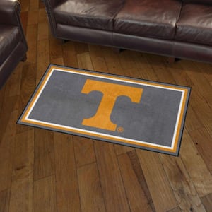 Tennessee Volunteers Gray 3 ft. x 5 ft. Plush Area Rug