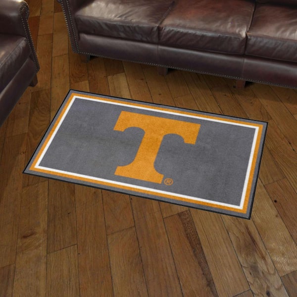 Tennessee Volunteers Gray 3 ft. x 5 ft. Plush Area Rug