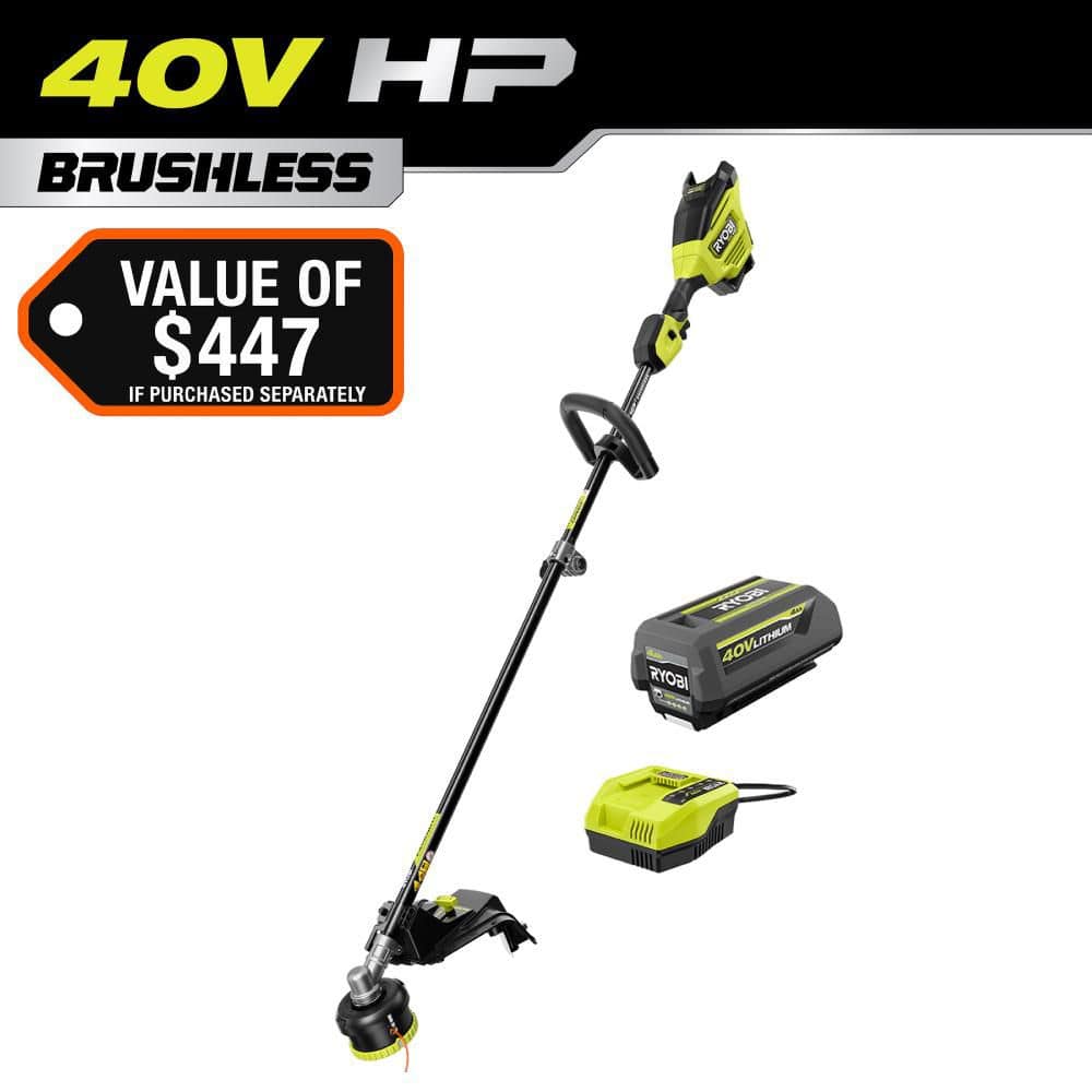 RYOBI 40V HP Brushless Whisper Series 17 in. Cordless Attachment