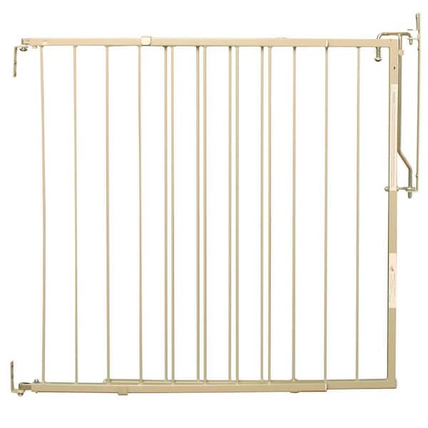 Cardinal Gates 29.5 in. H x 26.5 in. to 40.5 in. W x 1 in. D Dura Gate in Taupe