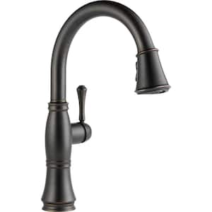 Cassidy Single-Handle Pull-Down Sprayer Kitchen Faucet in Venetian Bronze