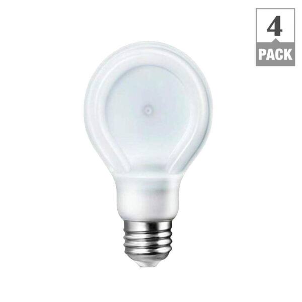 Philips SlimStyle 60W Equivalent Daylight (5000K) A19 Dimmable LED Light Bulbs (4-Pack)