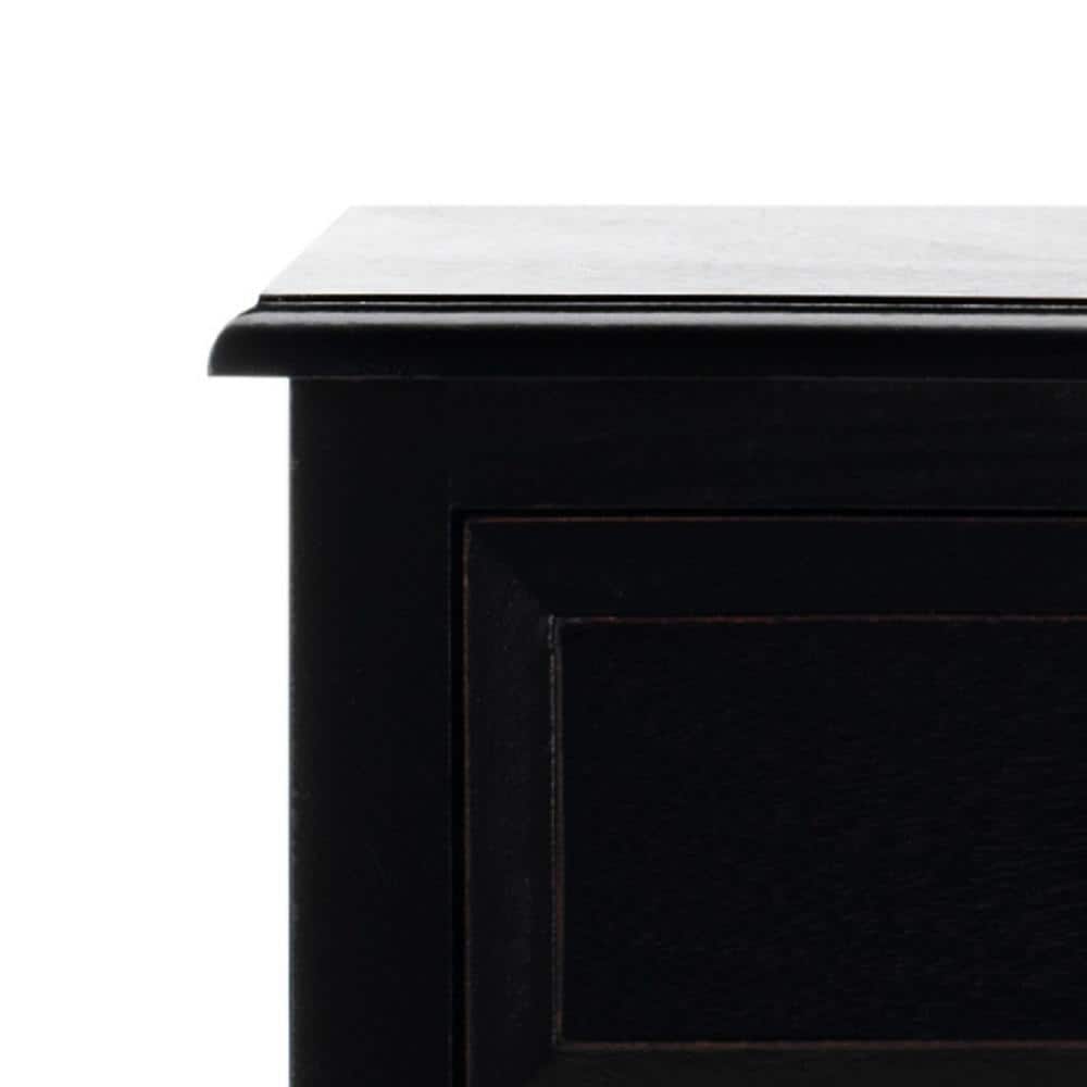 Michaela Rustic White Storage Side Table - thumbnail 10