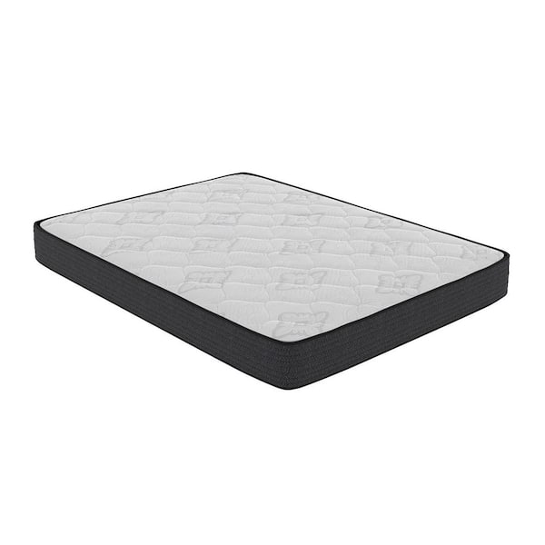 AMERICAN BEDDING Classic California King Medium Innerspring 8 in. Bed-in-a-Box Mattress
