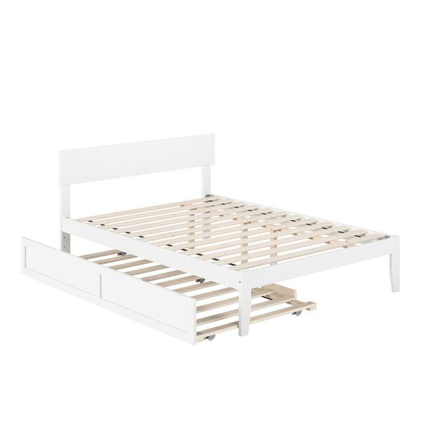 Full Size Bed With Twin Trundle, Holbrook Twin Platform Bed With Pop Up Trundle Build