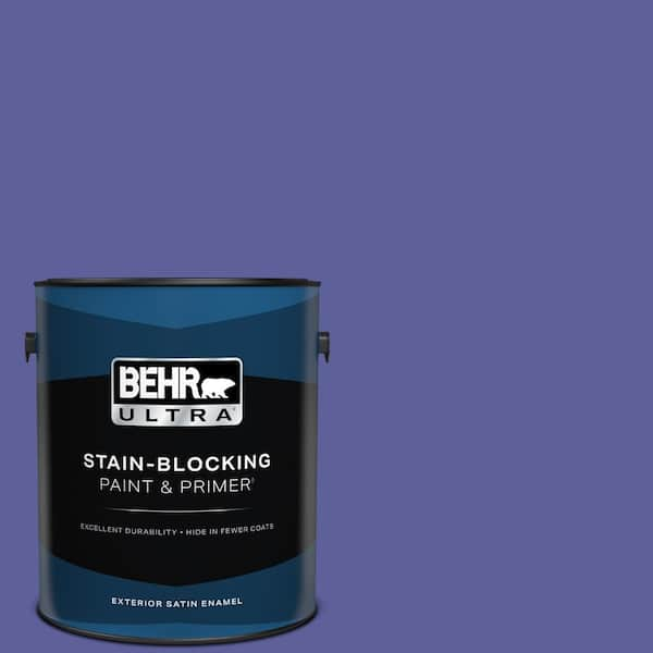 BEHR ULTRA 1 gal. #P550-6 Wizards Potion Satin Enamel Exterior Paint & Primer