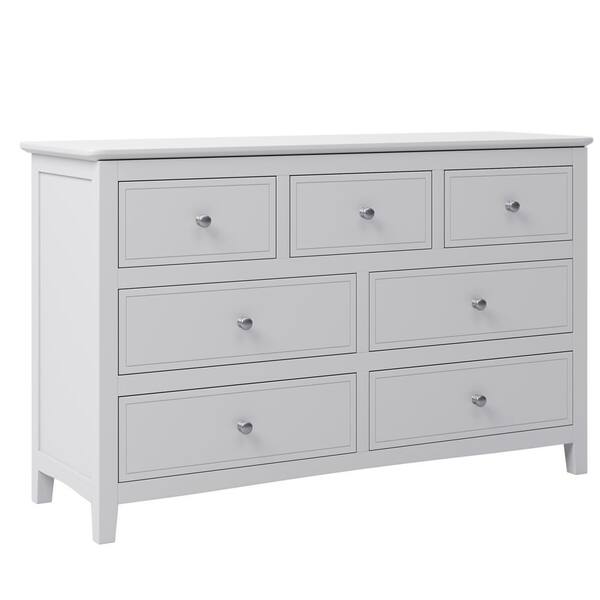 Drawer ツイードジレ　ホワイト　25SS Trixie White 7 Drawer Dresser