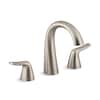 KOHLER Easmor 8 in. Widespread Double Handle Bathroom Faucet in Vibrant ...