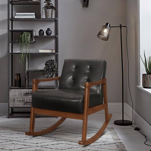 Faux wood best sale rocking chair