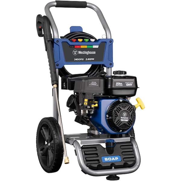 Westinghouse WPX Max 3400 PSI 2.6 GPM Cold Water Gas Pressure Washer