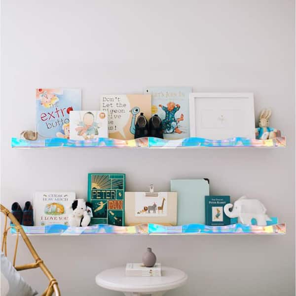 Acrylic floating wall shelves sales