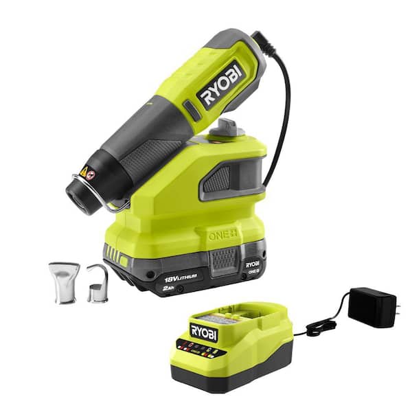 RYOBI ONE+ 18V Cordless Heat Pen Kit with 2.0 Ah Battery and Charger