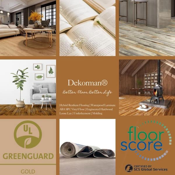 Dekorman Muenchen Walnut 1/2 in. T x 5 in. W Tongue and Groove Smooth Texture Engineered Hardwood Flooring (26.25 sq. ft./Case)