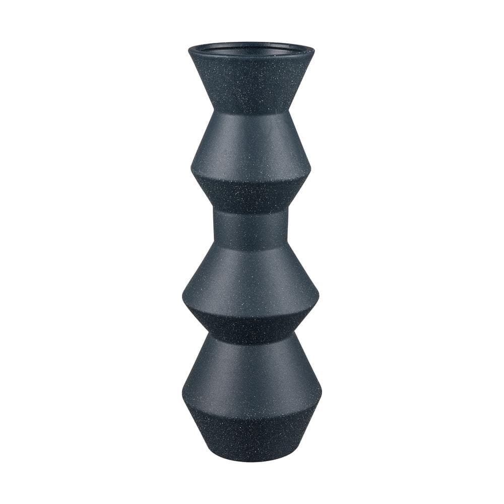 Madison Ceramic 4.75 in. Decorative Vase in Navy - Extra Large