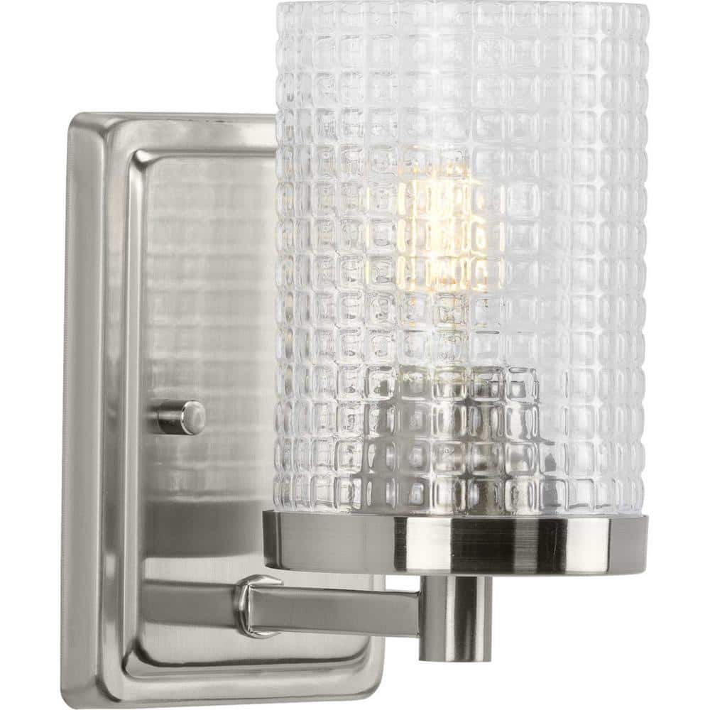 Fawcett Brushed Nickel Dimmable One-Light Bath Sconce