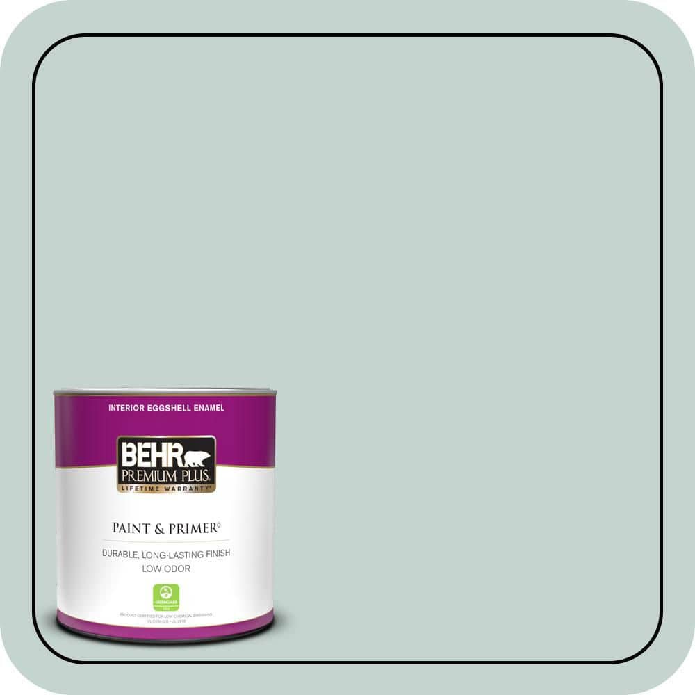 1 qt. #490E-3 Celtic Gray Eggshell Enamel Low Odor Interior Paint & Primer price history on PriceWatchPro