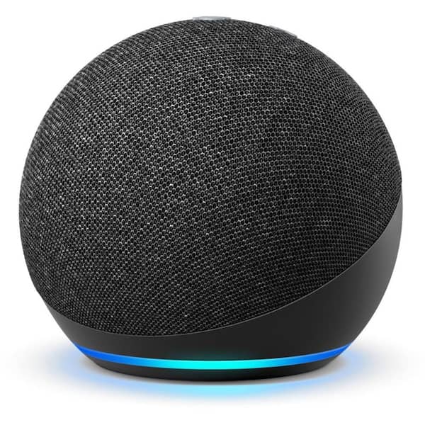 Amazon Echo Dot (4th Gen) Smart Speaker with Alexa - Charcoal