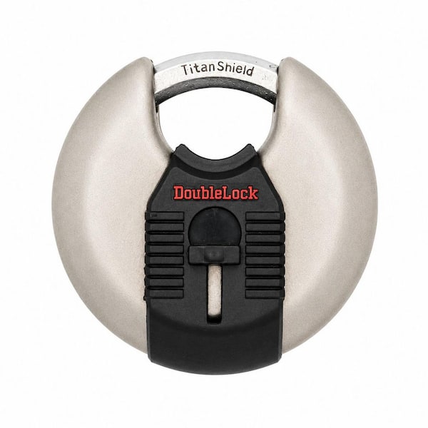Crab 2.0, 2-3/4 in. Keyed Discus Padlock with Key Shroud