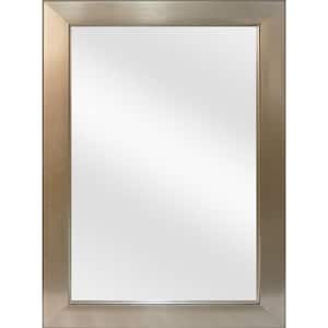 29.4 in. x 41.4 in. Flat Classic Rectangle Framed Vanity Mirror