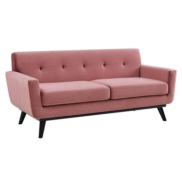 Dusty rose loveseat discount
