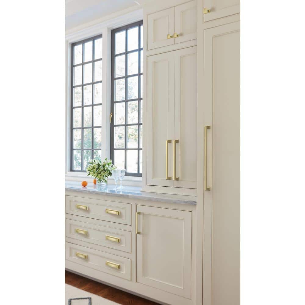 Golden Champagne 18-Inch Appliance Pull with Mounting Hardware