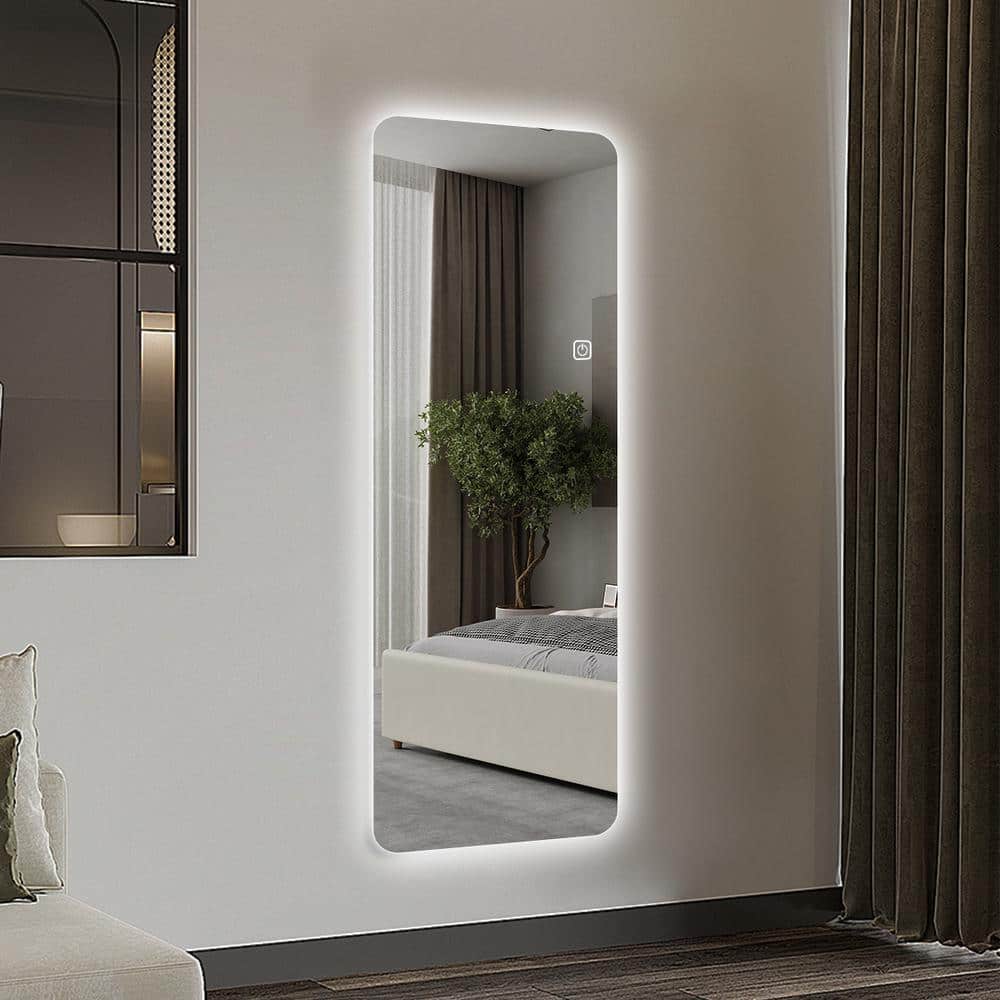 22 in. W x 65 in. H Rectangle Framless Mirror