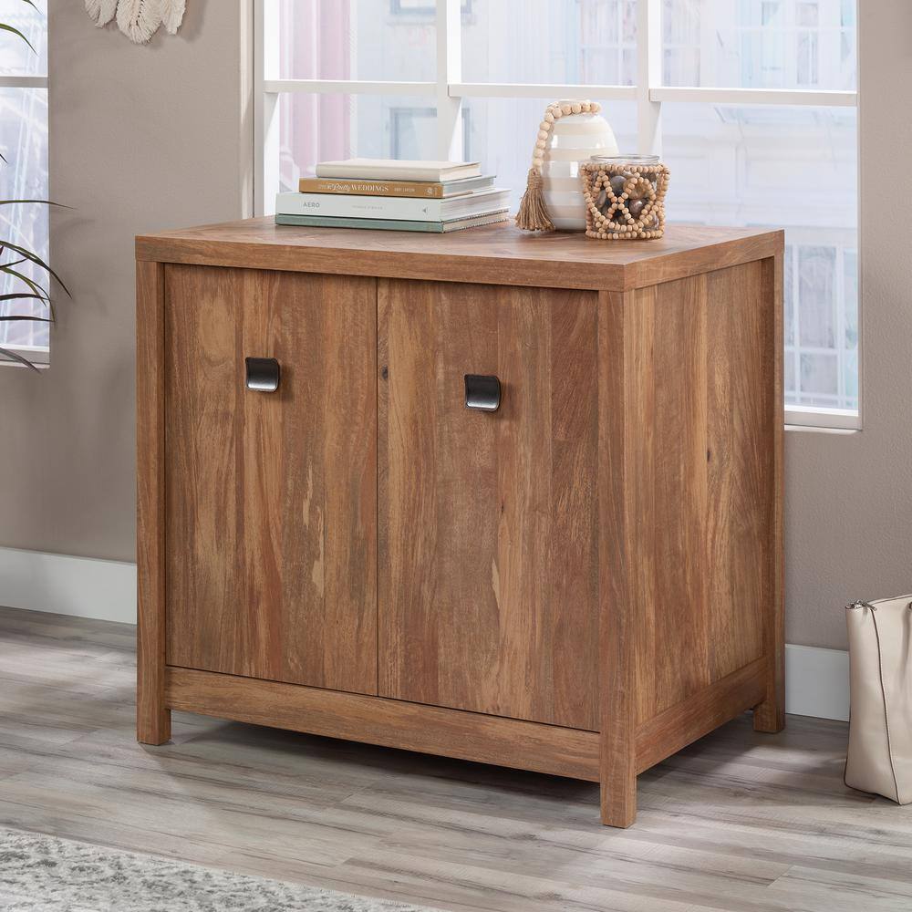 Sauder Adept Credenza Da Salotto 148 Cm - Rovere Artigianale, Con Ripiani Regolabili