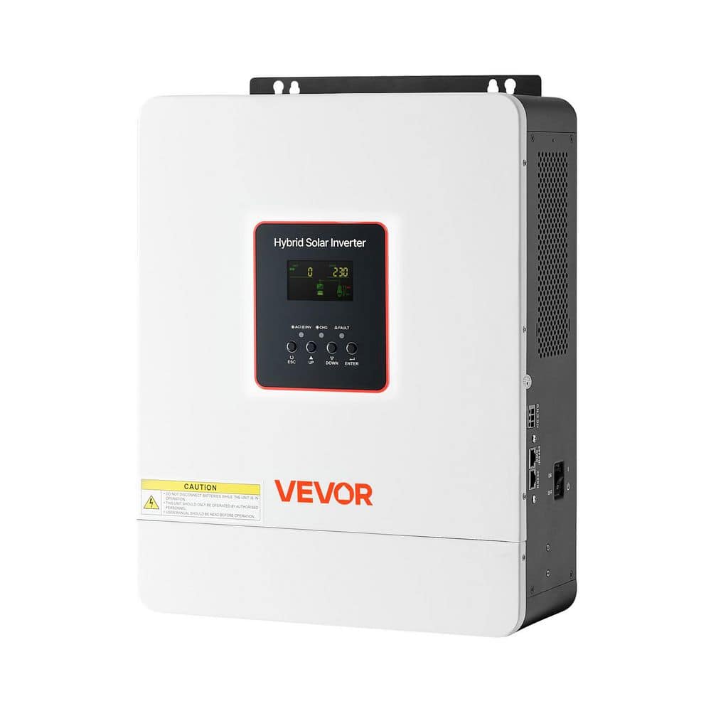 4000W Hybrid Solar Inverter, 24V DC to 230V AC, Pure Sine Wave Power Inverter Charger, with Built-in 120A MPPT Solar price history on PriceWatchPro