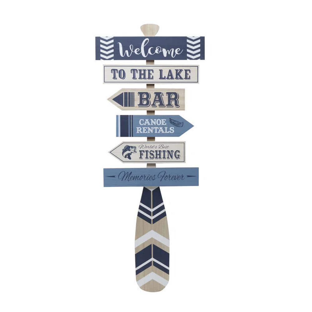 Atsbh Welcome to Front Porch Tin Bar SignSign Home Decor 15,2 x 40,6 cm