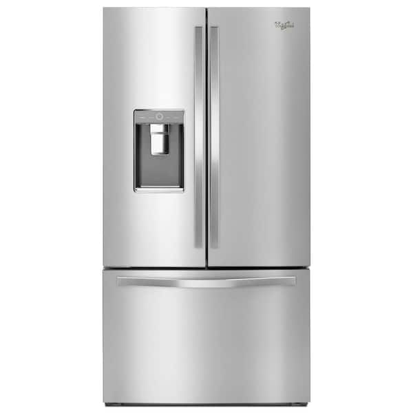 Whirlpool 31.5 cu. ft. French Door Refrigerator in Monochromatic Stainless Steel