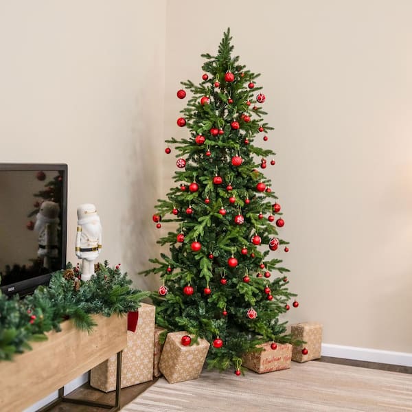 Sunnydaze Winter Wonderland 100-Piece Red Assorted Ornament