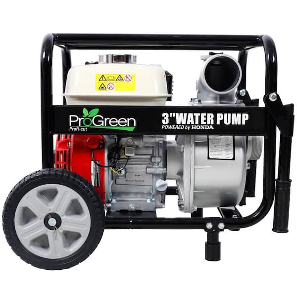 Tahanbath Water Pump 3 in. 264Gpm, 163cc Honda GX160 Engine, 3 in