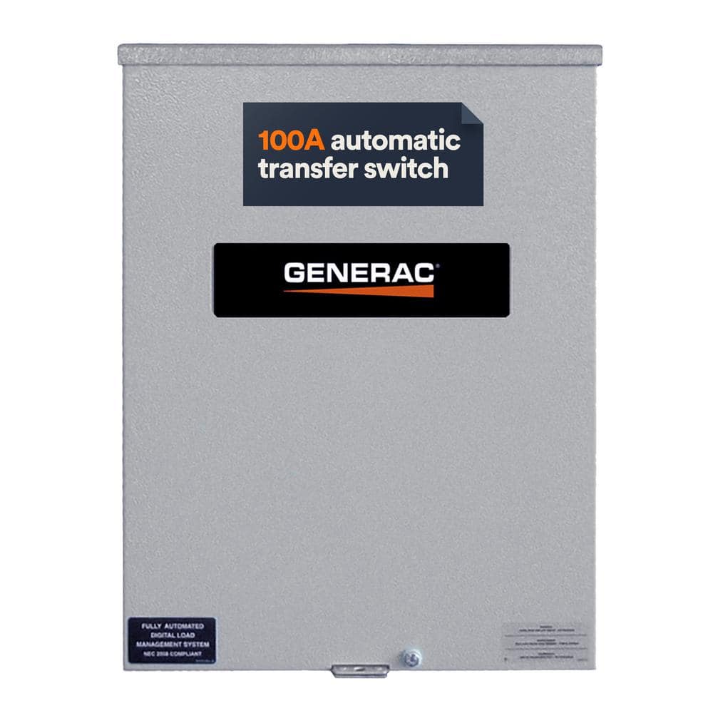 Generac 100 Amp Service Rated 120/240 Single Phase NEMA 3R Smart ...