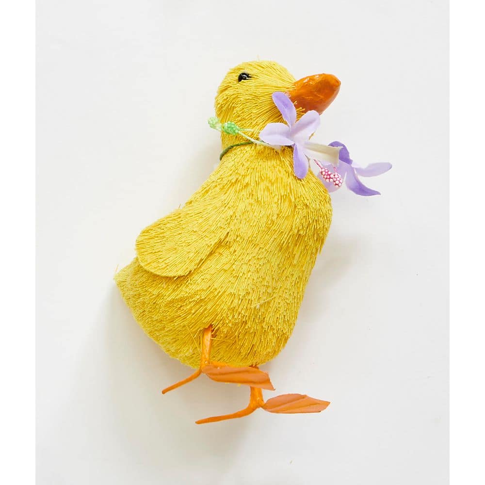 5 in Easter Tabletop Sisal Yellow Duck, Set of 2