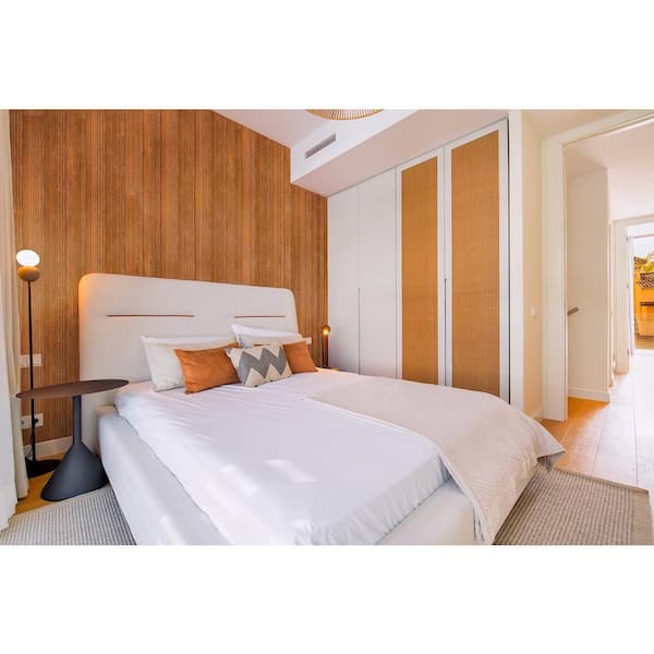 Easy Planking Thermally Modified Wood Siding Board 1 in. x 6 in. x 8 foot long in Grooved Design (6-Pack)